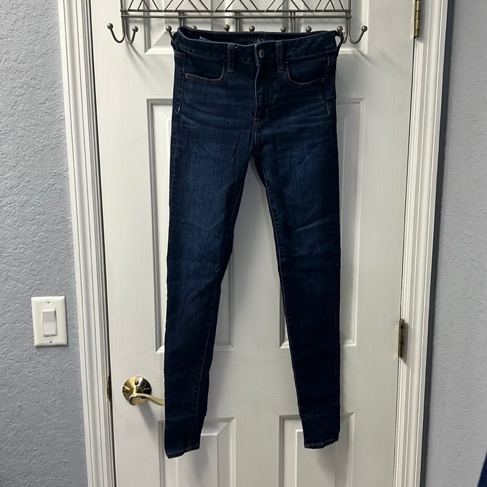 American eagle super super stretch jeans
